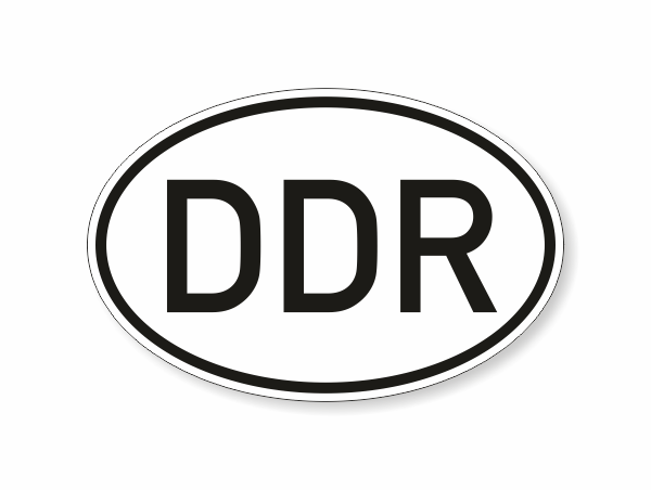 DDR-Schild