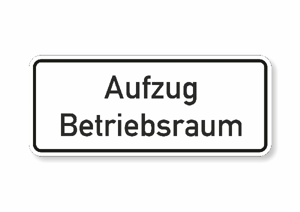 Aufzug Betriebsraum