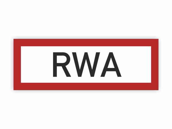 RWA, Feuerwehrzeichen