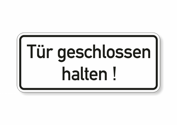 Tür geschlossen halten