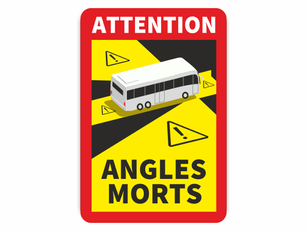 MAGNETSCHILD ANGLES MORTS, Bus
