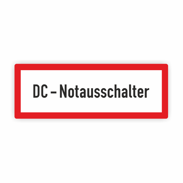 DC-Notausschalter