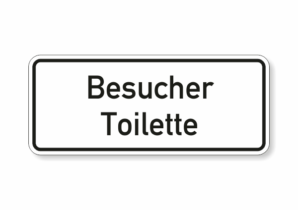 Besucher Toilette