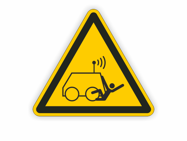 Gefahr durch automatische Fahrzeuge