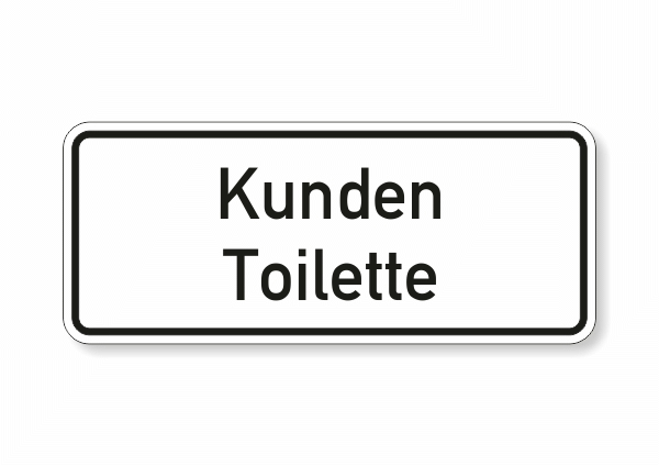 Kunden-Toilette