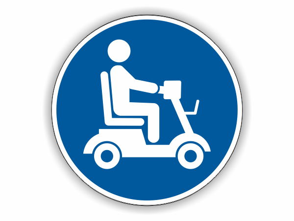 Motor-Rollstuhl-barrierefrei