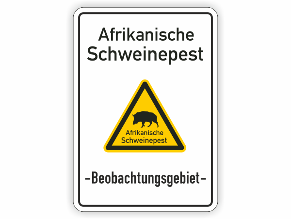 Afrikanische Schweinepest - Beobachtungsgebiet