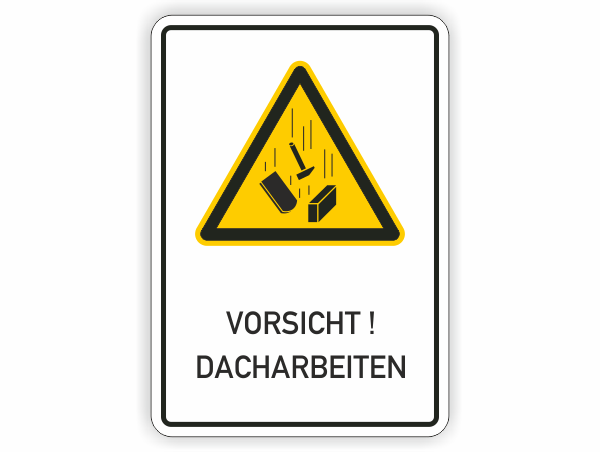 Vorsicht Dacharbeiten