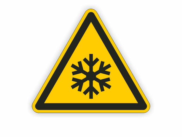 Warnung vor niedriger Temperatur /Frost