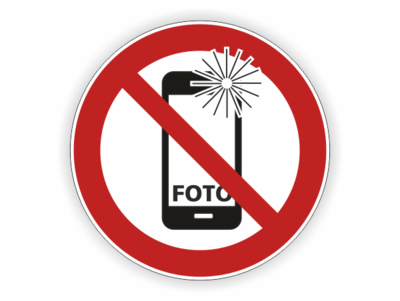 fotohandy, verboten