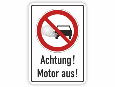 Motor aus, Qualmendes Fahrzeug-Symbol