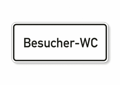 text, Besucher WC