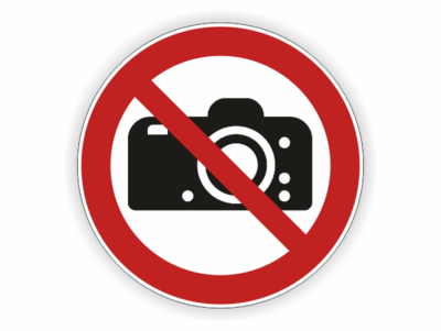 fotoapparat Verbotszeichen