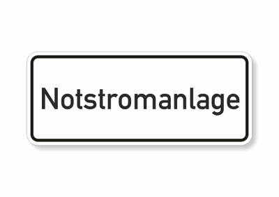 Notstromanlage, Text