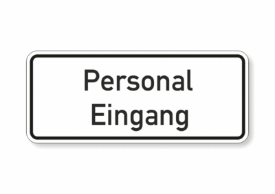 Personal Eingang