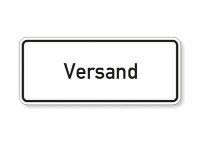 Versand, Text